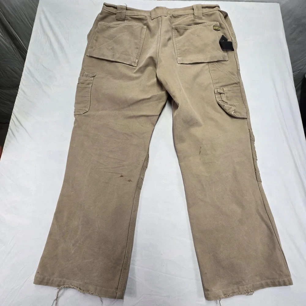 Blaklader Workwear Khaki Cargo Pants Men Sz 38/30 Carpenter Utility‎ Tool Pocket